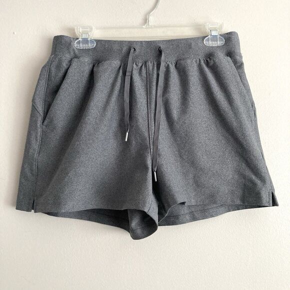 Old Navy Active Powersoft Womens Gray High Rise Go Dry Shorts Size Medium - Picture 1 of 6